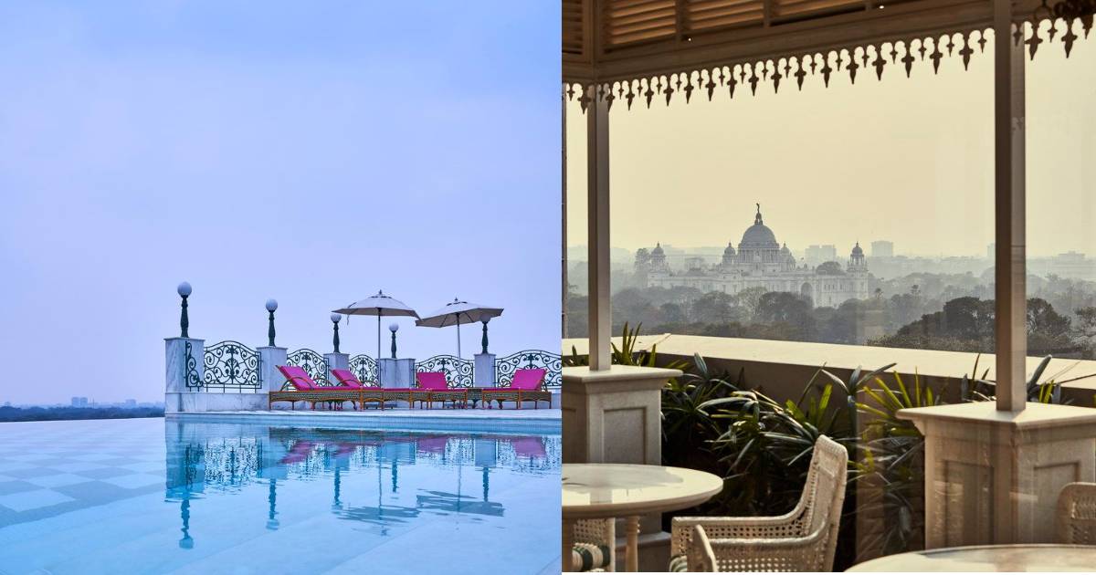 This Colonial Penthouse In Kolkata Has Rooms & Infinity Pool Overlooking Victoria Memorial