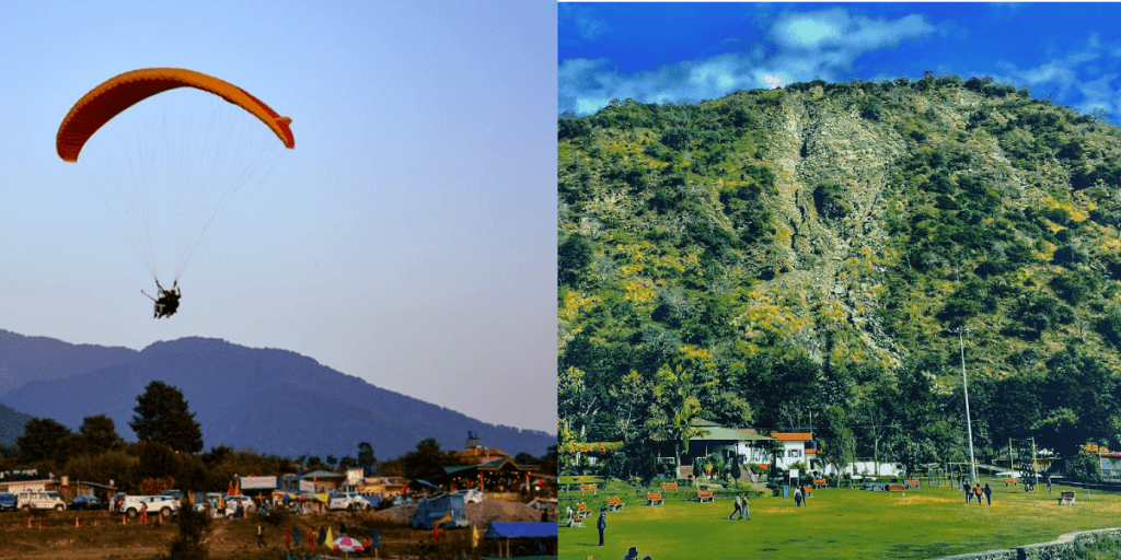 paragliding morni hills haryana