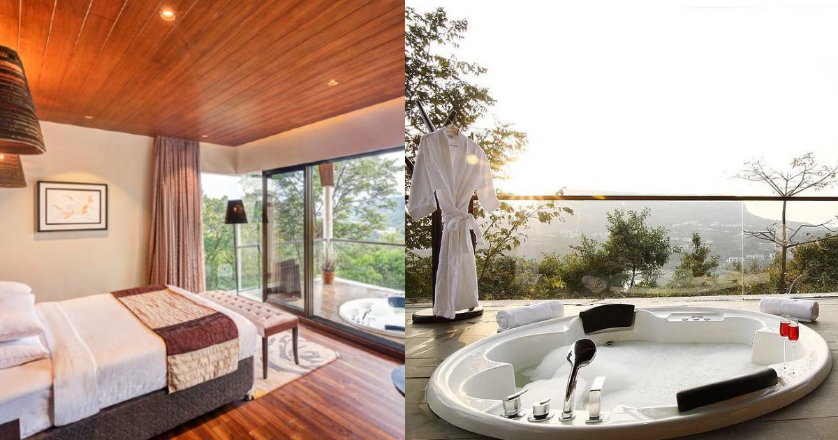 Chill In A Hot Tub Overlooking Lush Green Valley In These Luxury Suites Near Mumbai