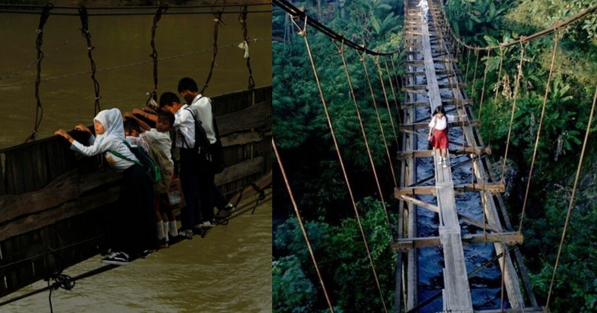 5 Most Dangerous Schools In Asia That Can Only Be Reached By Cable Cars & Wild Treks