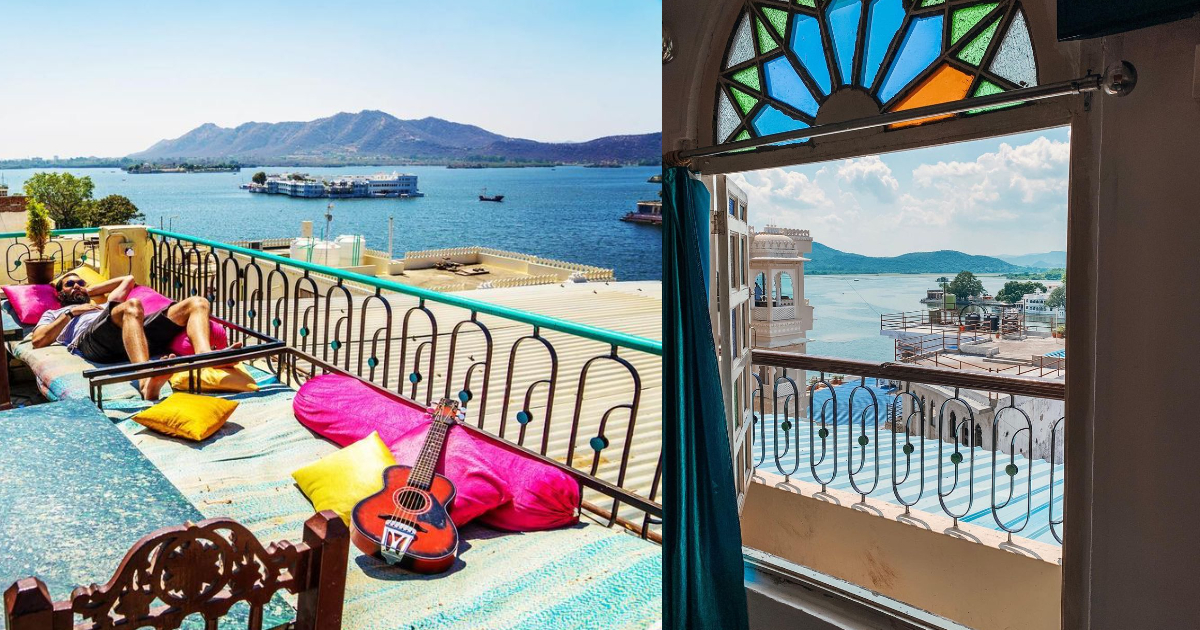 Stay At This Music-Themed Hostel In Udaipur Overlooking Lake Pichola Just At ₹500