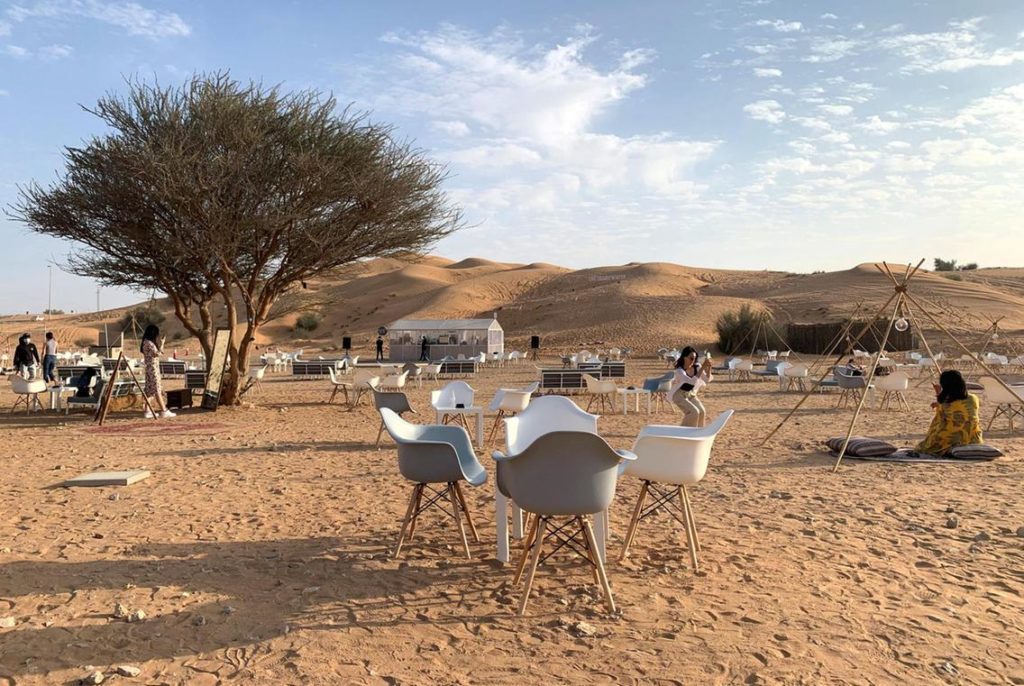 UAE’s New Winter Pop-up Cafe Offers Stunning Desert Views With Premium Coffee
