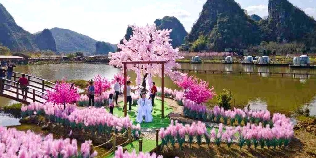 romantic island in china