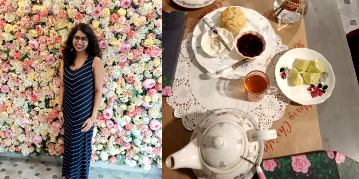 I Devoured Freshly Baked Scones & High Tea At This Flower Themed Cafe In Chennai