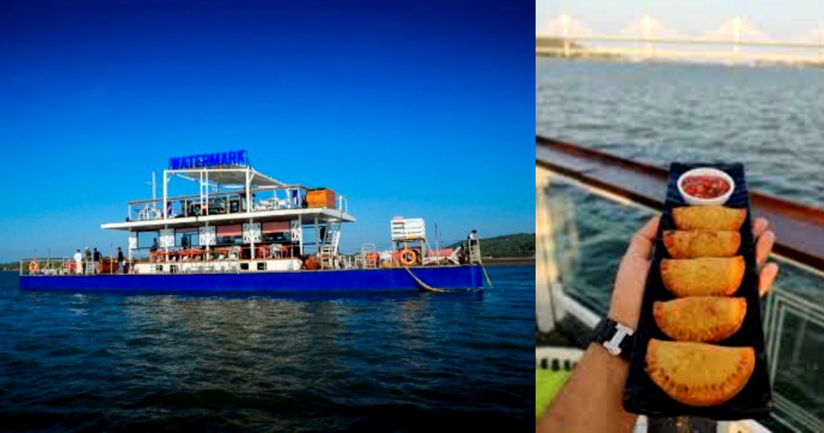 Hit Goa’s Only Floating Bar & Lounge For Amazing Food, Live Music & Great Sea Views