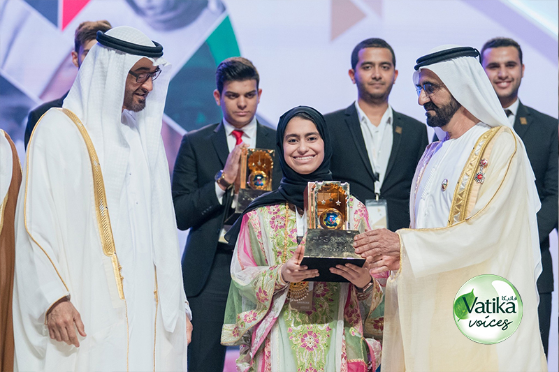فاطمة الكعبي، أصغر مخترعة في الإمارات العربية المتحدة اخترعت الشاحن بالطاقة شمسية، روبوت و 12 اختراعاً آخر