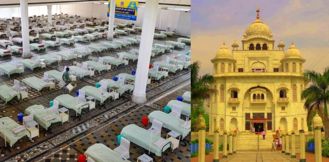 Delhi’s Gurudwara Rakab Ganj Sahib Sets Up 250-Bed COVID Facility Along With Free Treatment And Healthy Food