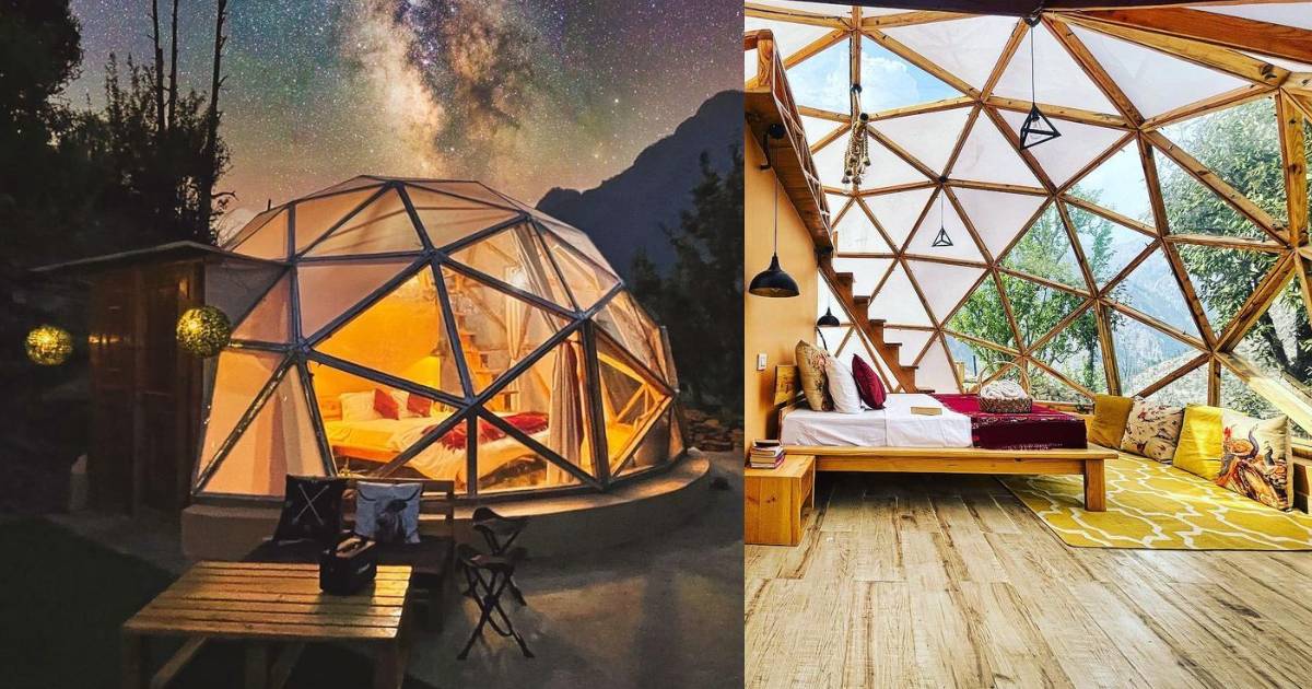 The Itsy Bitsy Dome In Parvati Valley Lets You Sleep Under The Stars & Enjoy Magical Views Of The Himalayas
