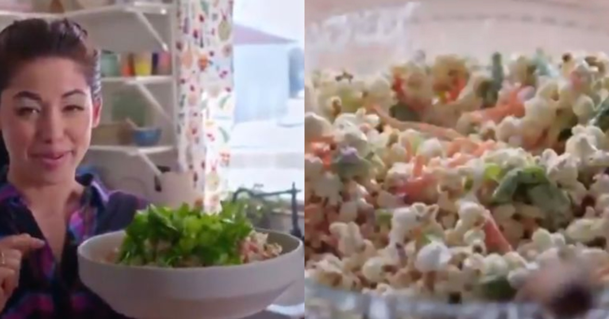 Someone Has Come Up With Popcorn Salad, And Netizens Are Clearly Not Happy About It