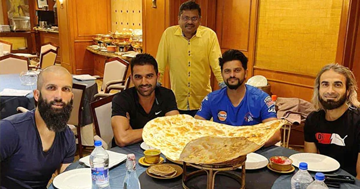 Suresh Raina Gorges On Bhukhara’s Family-Sized Naan & Here’s Why You Should Try It Too!