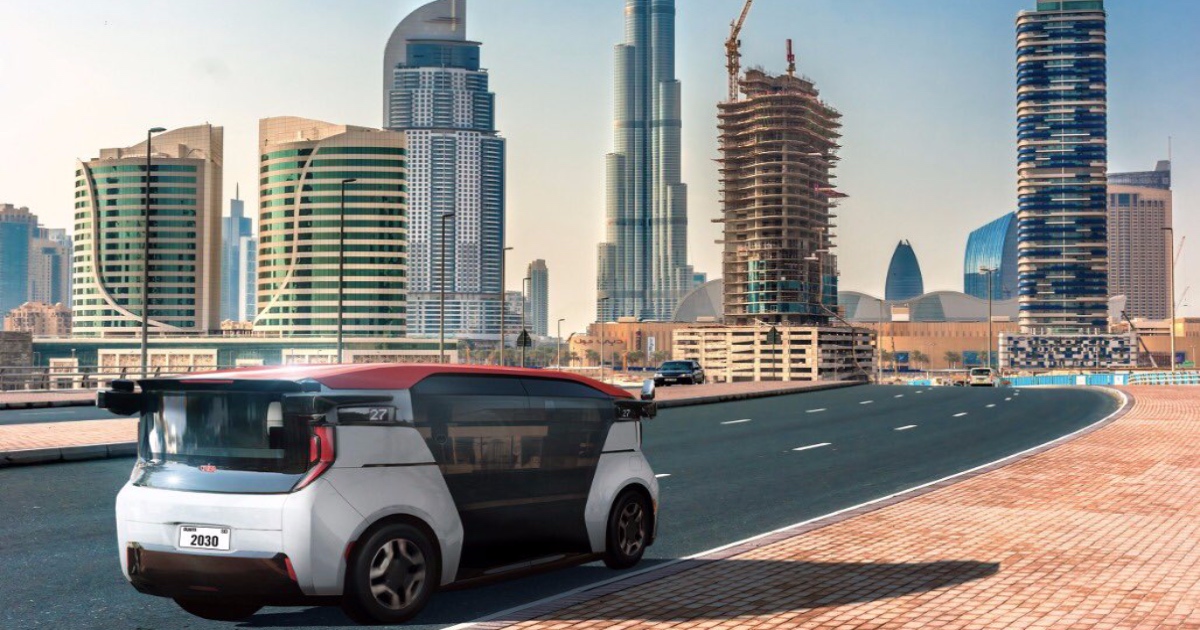 Driverless Taxis To Hit Dubai Roads By 2023