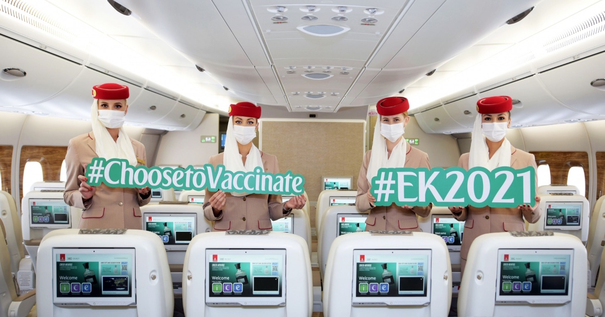 Over 400 Vaccinated Passengers Took A One-Of-A-Kind  Emirates Flight Around The UAE
