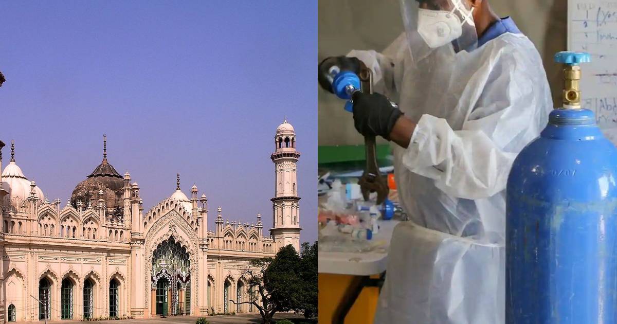 Jama Masjid In Lucknow Provides Free Of Cost Oxygen Cylinders To COVID-19 Patients