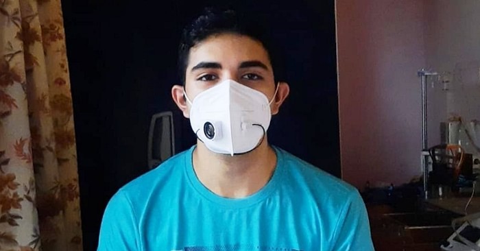 kerala student invents mask with mic