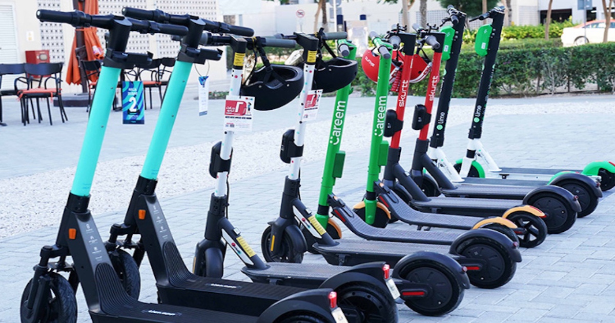 These Areas In Dubai Have Banned E-Scooters