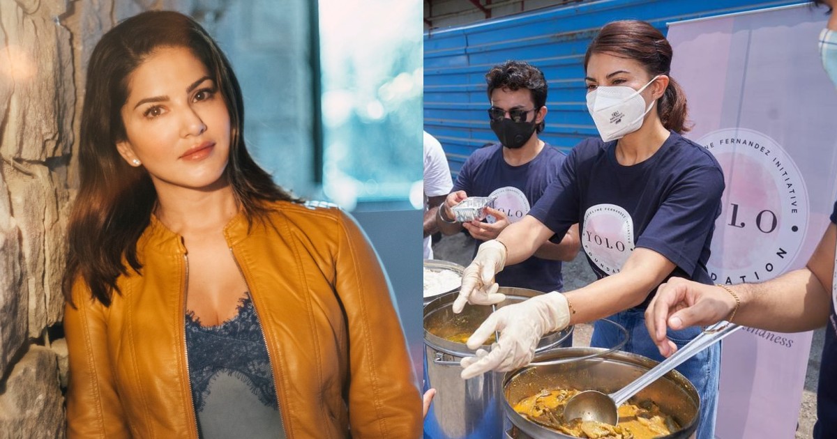 Sunny Leone Donates 10,000 Meals To Delhi Migrant Workers; Jacqueline Distributes Meals In Mumbai