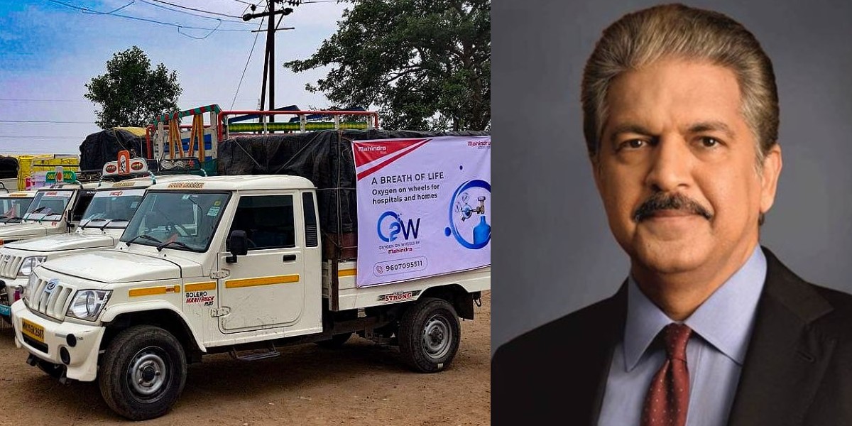 Anand Mahindra Launches ‘Oxygen On Wheels’ In Maharashtra And Delhi To Tackle Oxygen Crisis