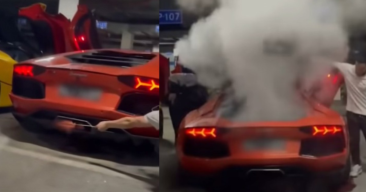 Kebab Lamborghini Exhaust