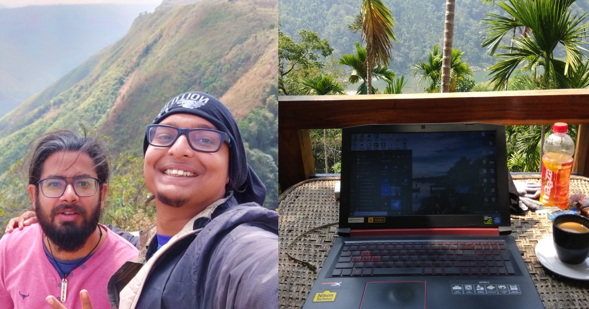 These 2 Friends Trekked To The Hidden Gems Of Meghalaya During Pandemic & Worked From Mountains