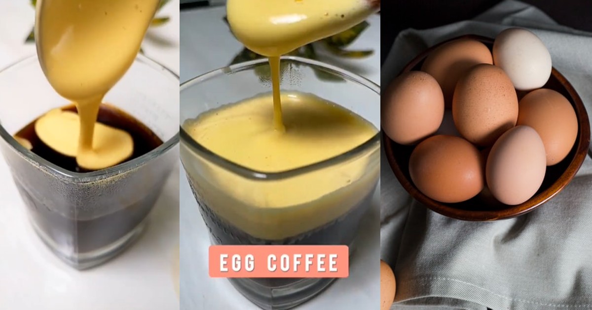 Egg Coffee Is Now A Trend And Netizens Say It’s Delicious