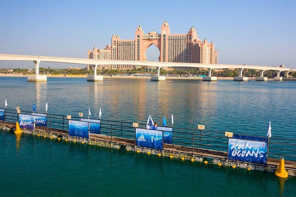 Dubai-aites Can Now Get A Closer View Of The Palm Fountain From A New ‘Floating’ Platform