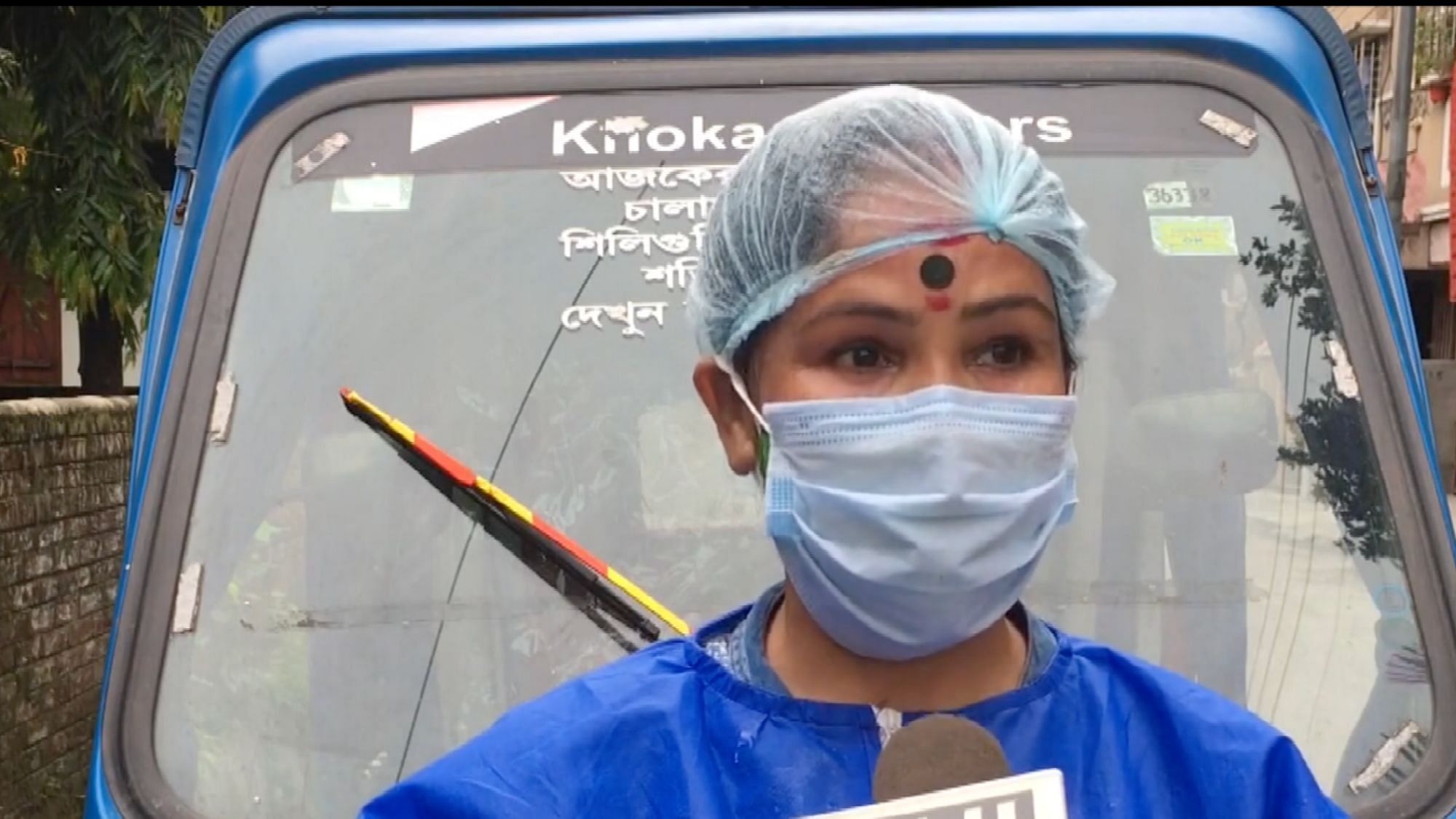 e-rickshaw woman driver bengal