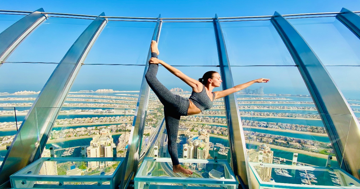 Enjoy Yoga In The Sky At The View At The Palm
