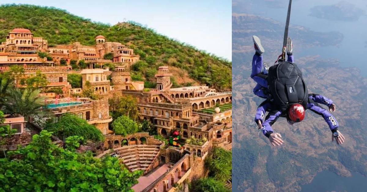 Now you Can Skydive In Rajasthan’s Neemrana To Satiate Your Adrenaline Rushes