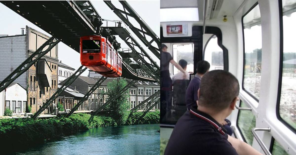 China Gets World’s First Glass Bottomed Sky Trains With Panoramic Views Of City