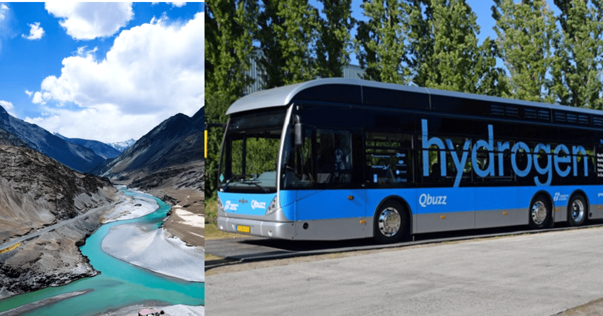 Ladakh To Get India’s First Green Hydrogen Mobility Project; Hydrogen Buses & Solar Plants To Come Up