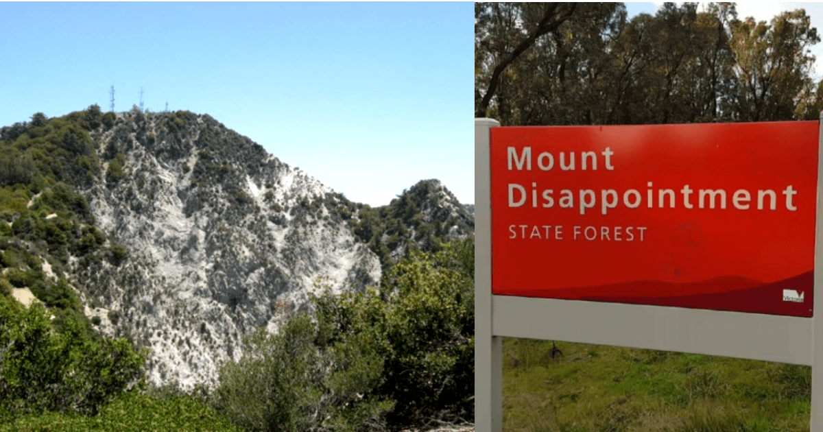 Australia Has A Mountain Called Mt Disappointment; Here’s The Interesting Story Behind Its Name