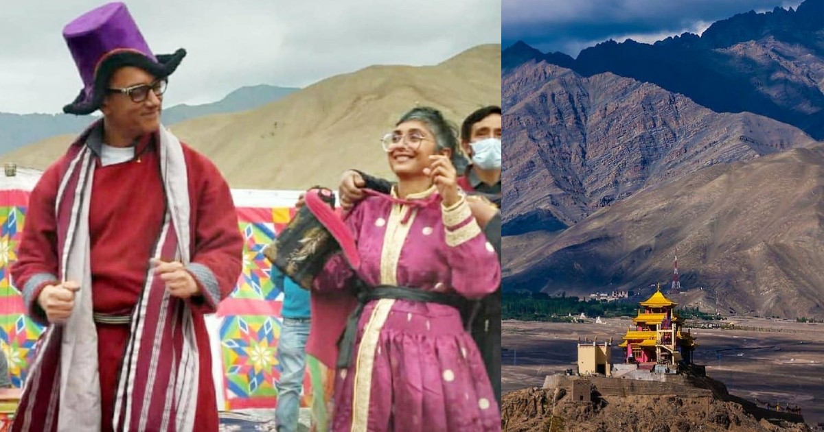 Aamir, Kiran Dance Together In Traditional Attires In Ladakh On Sets Of Laal Singh Chaddha