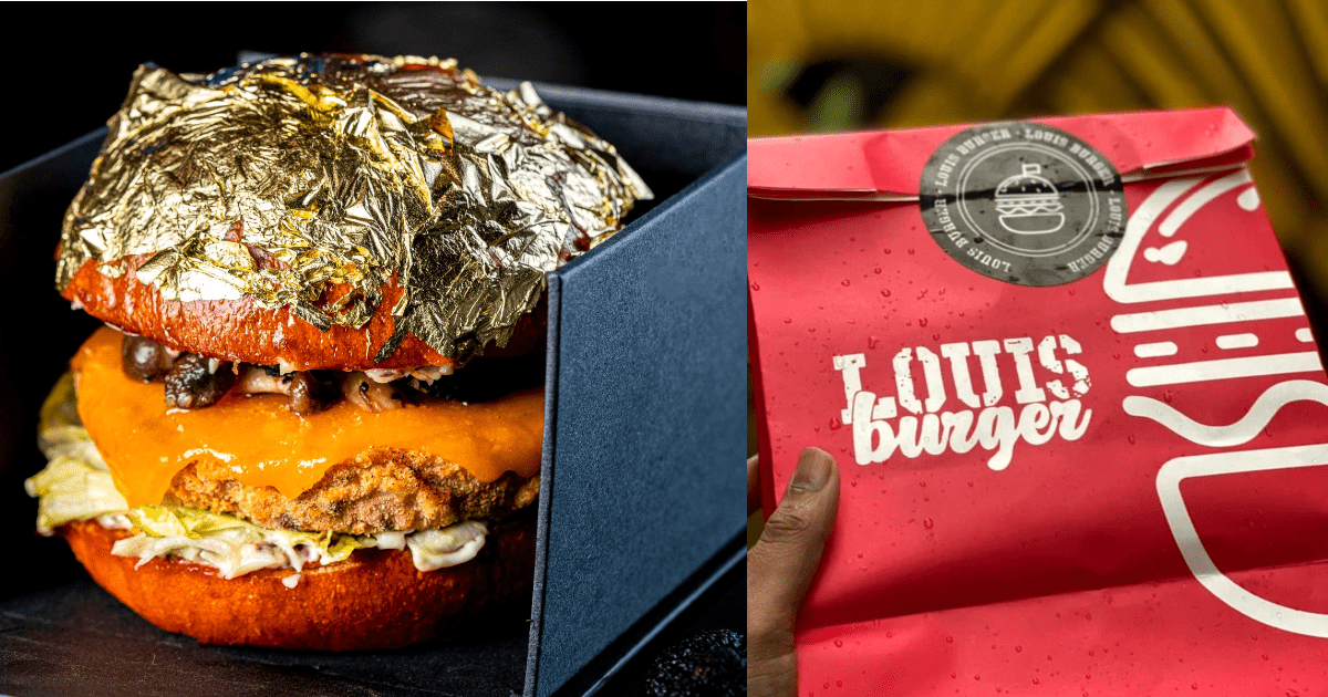 Louis Burger In Mumbai Offers Burgers With A Gold Leaf From ₹695 Onwards