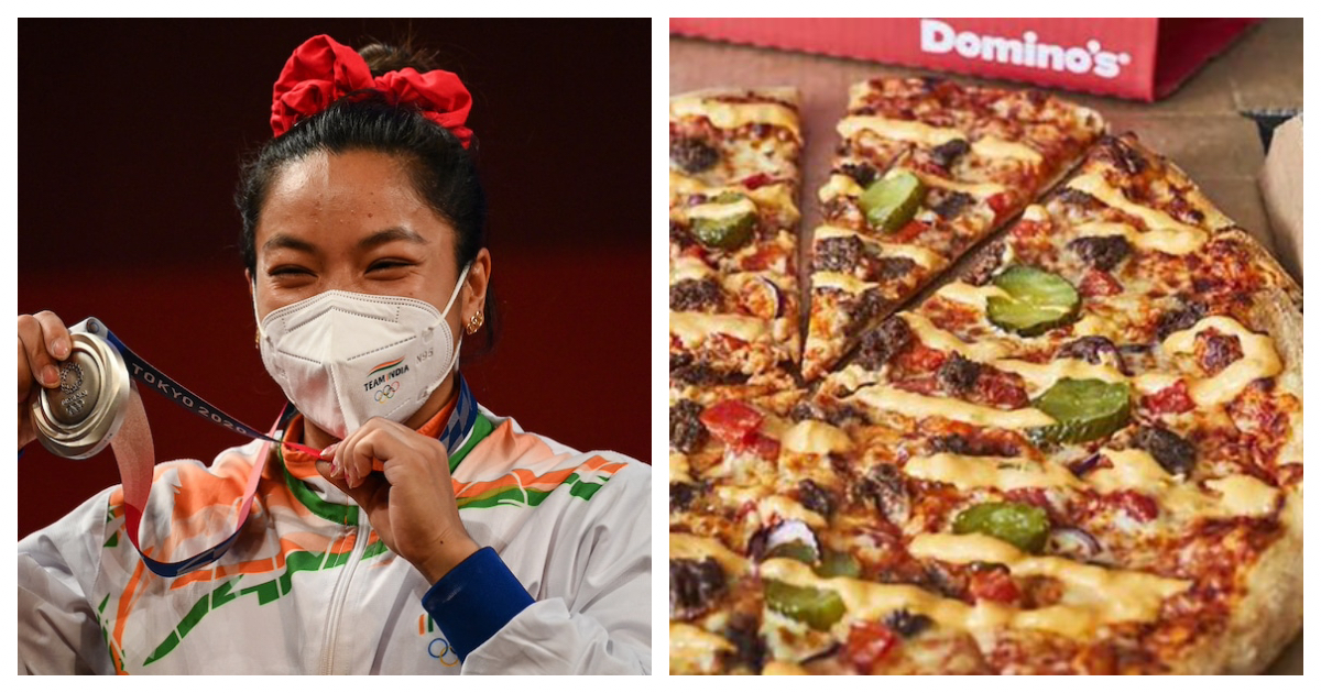 Domino’s Gifts FREE PIZZA FOR LIFE To Mirabai On Her Winning Of Silver At Olympics