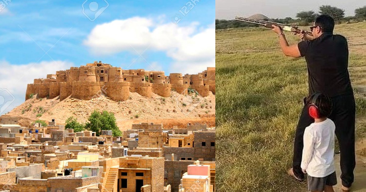 Saif Ali Khan Goes On Shooting With Little Taimur During Jaisalmer Trip With Kareena And Jeh