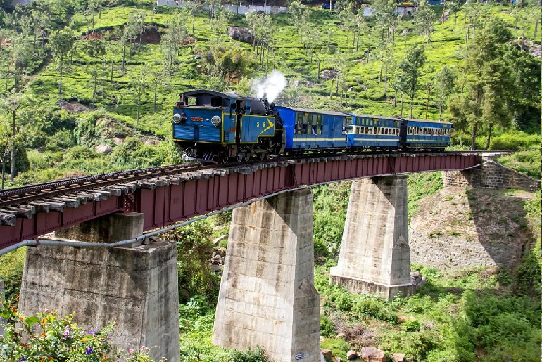 Toy Train Rides Mountains India