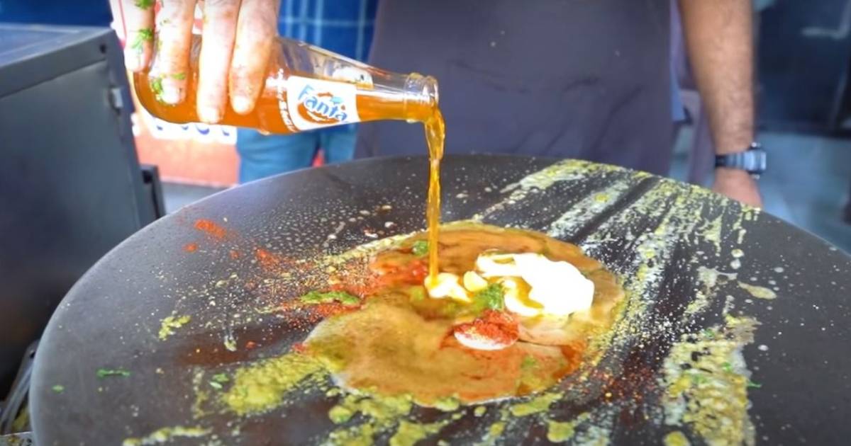 This Eatery In Surat Is Offering Fanta Omelette, Thums Up Fry, Limca Fry & More; Foodies Think It’s A Sin!