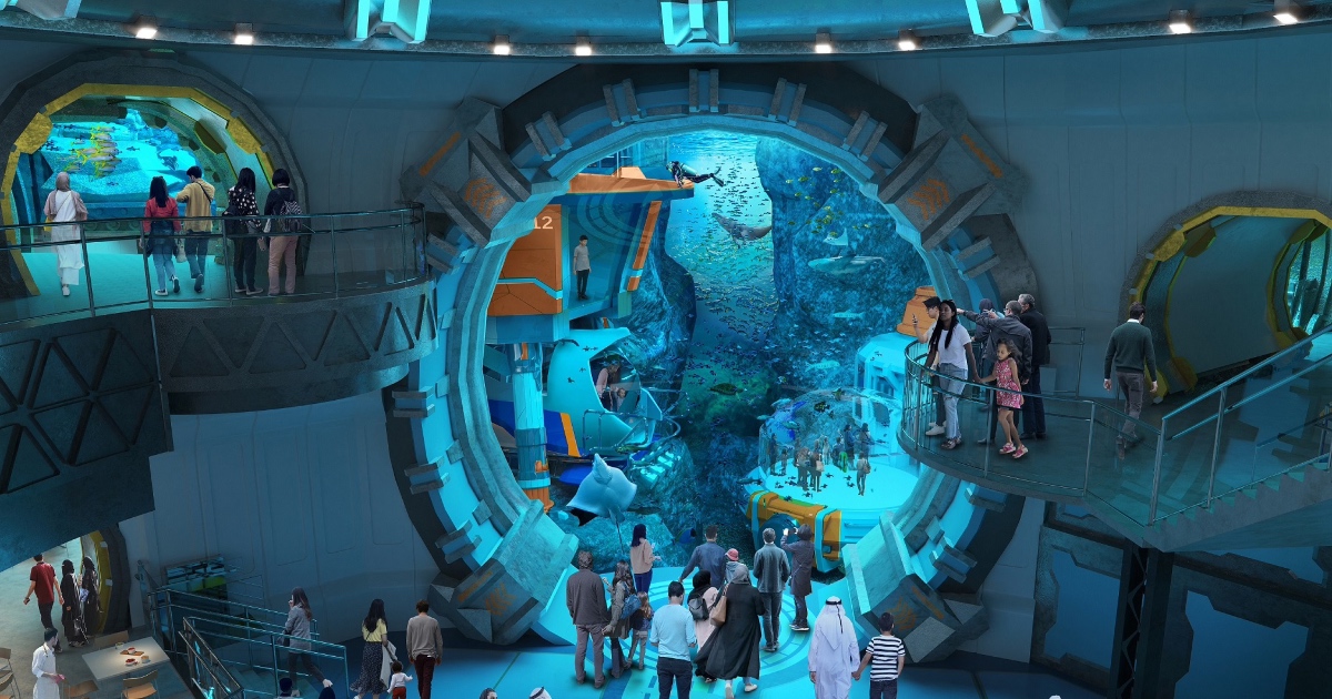 Abu Dhabi’s Marine Theme Park Sea World To Get World’s Largest Aquarium With Over 68,000 Aquatic Animals