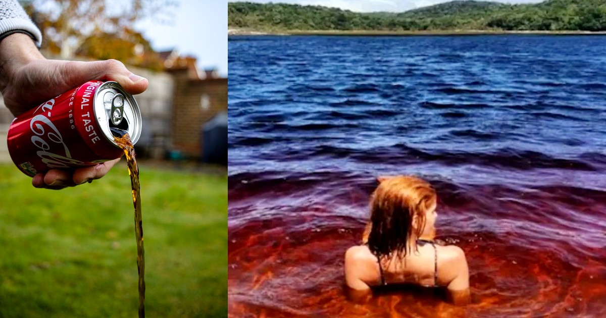 The World Has A Coca-Cola Lake & This Unusual Place Looks Stunning Beyond Imagination!