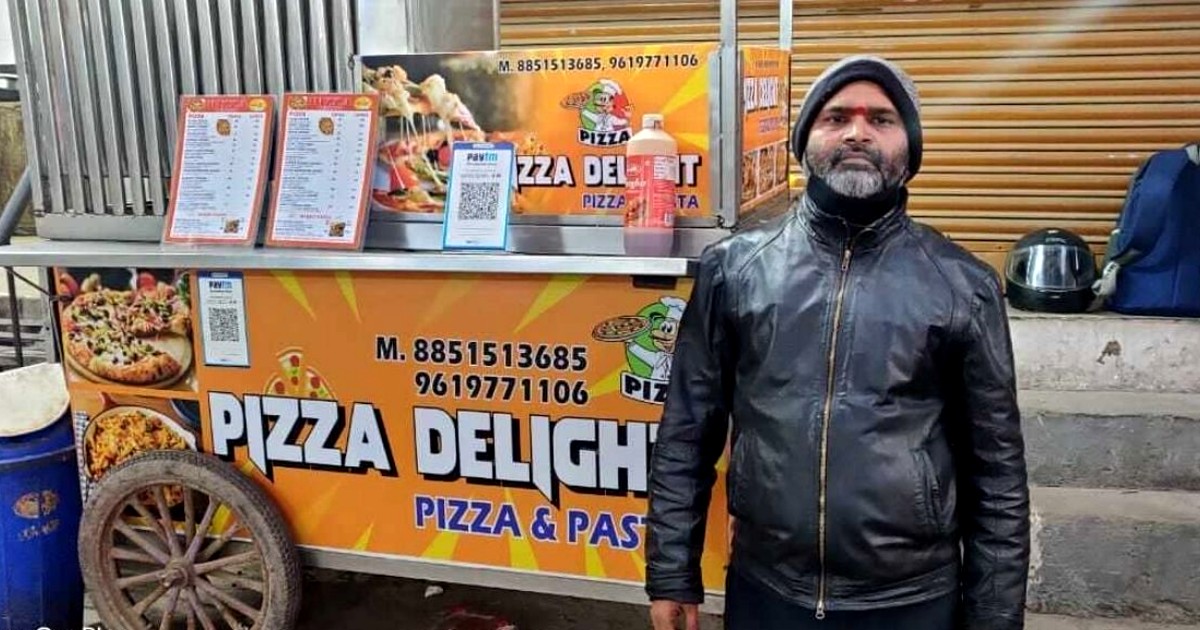 Despite Losing Leg In Accident, This Delhi Man Opened Food Stall That Offers Italian Delicacies With Desi Twist