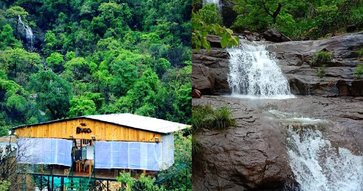 Lonavala Has A Treehouse Eatery With Glass Flooring That Overlooks A Waterfall