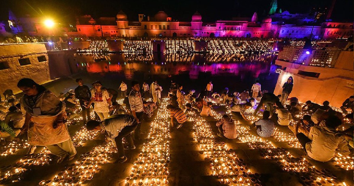Ayodhya Deepotsav Enters Guinness Book Of World Records By Lighting 7.5 Lakh Diyas This Diwali