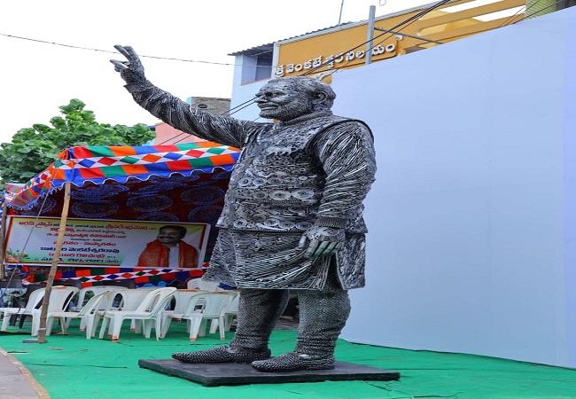 pm modi statue bangalore