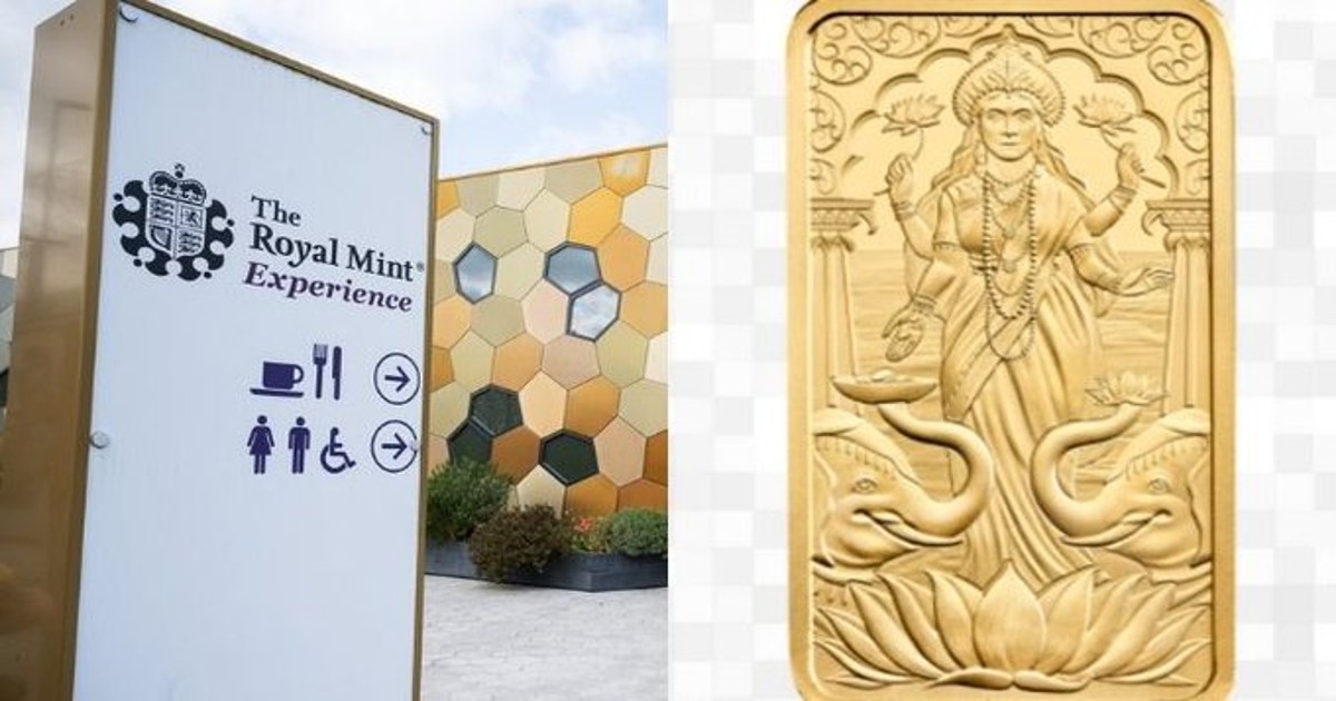 UK’s Royal Mint Launches First-Ever Gold Bar Featuring Goddess Lakshmi For Diwali