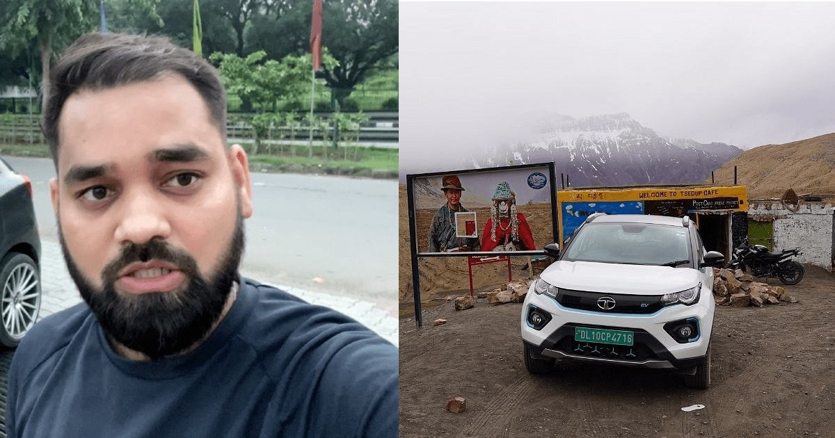 This Man Drove From Delhi To Spiti Covering 1,900 km At Just ₹2000 On His Electric Vehicle