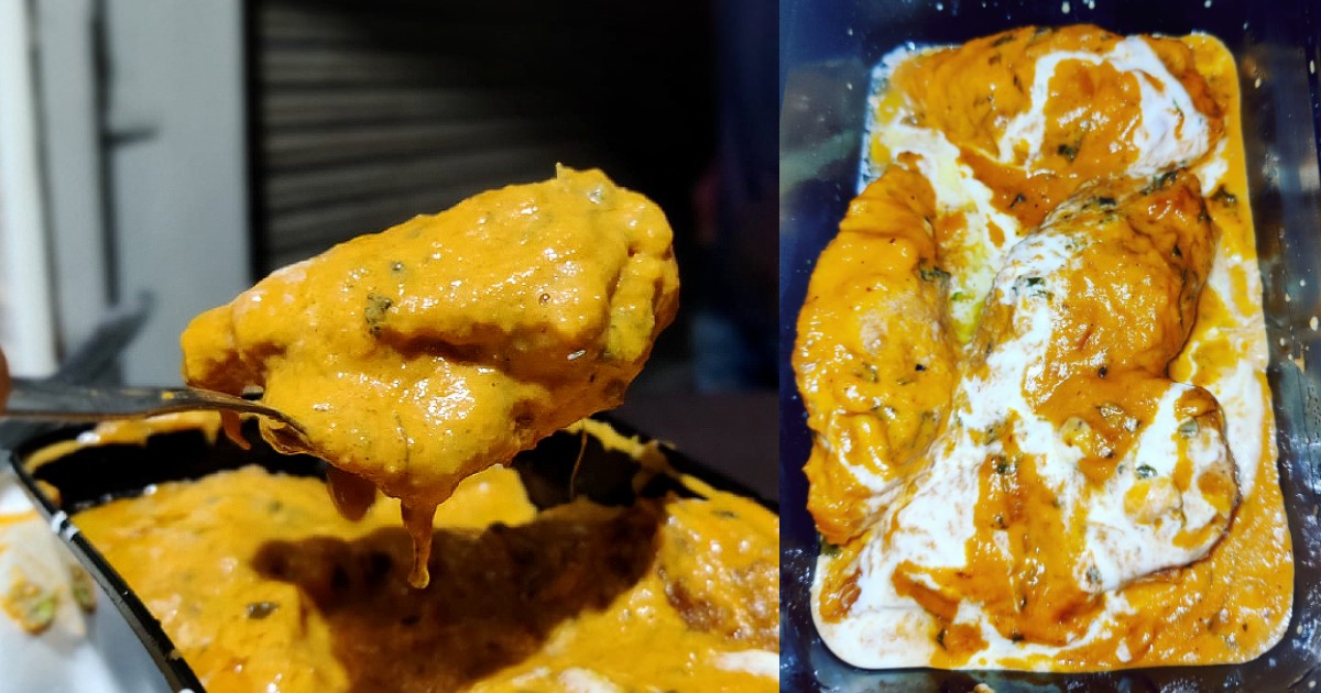 This Butter Chicken Gravy Momo From Dwarka’s Trippy Junction Is Making Our Mouths Water