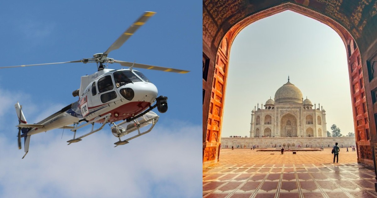 Uttar Pradesh To Start Helicopter Taxi Services To Improve Connectivity To Tourist Destinations