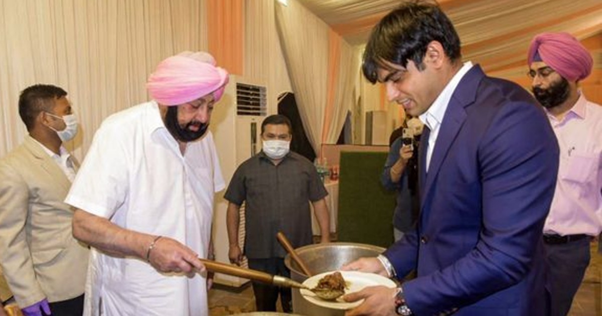 Punjab CM Amarinder Singh Cooks Mutton Khara Pishori, Murg Korma And More For Olympians; Invites Them For Dinner