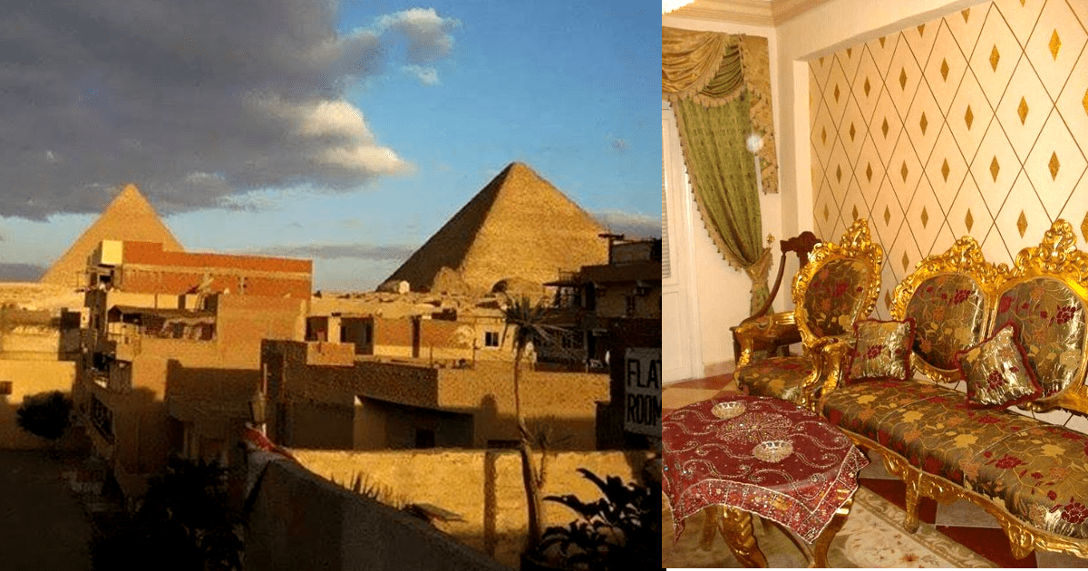egypt pyramids homestay