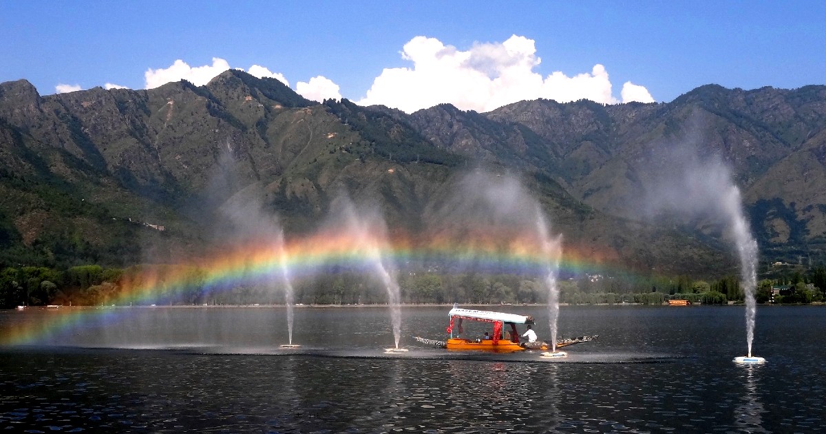 best places for rainbow in india